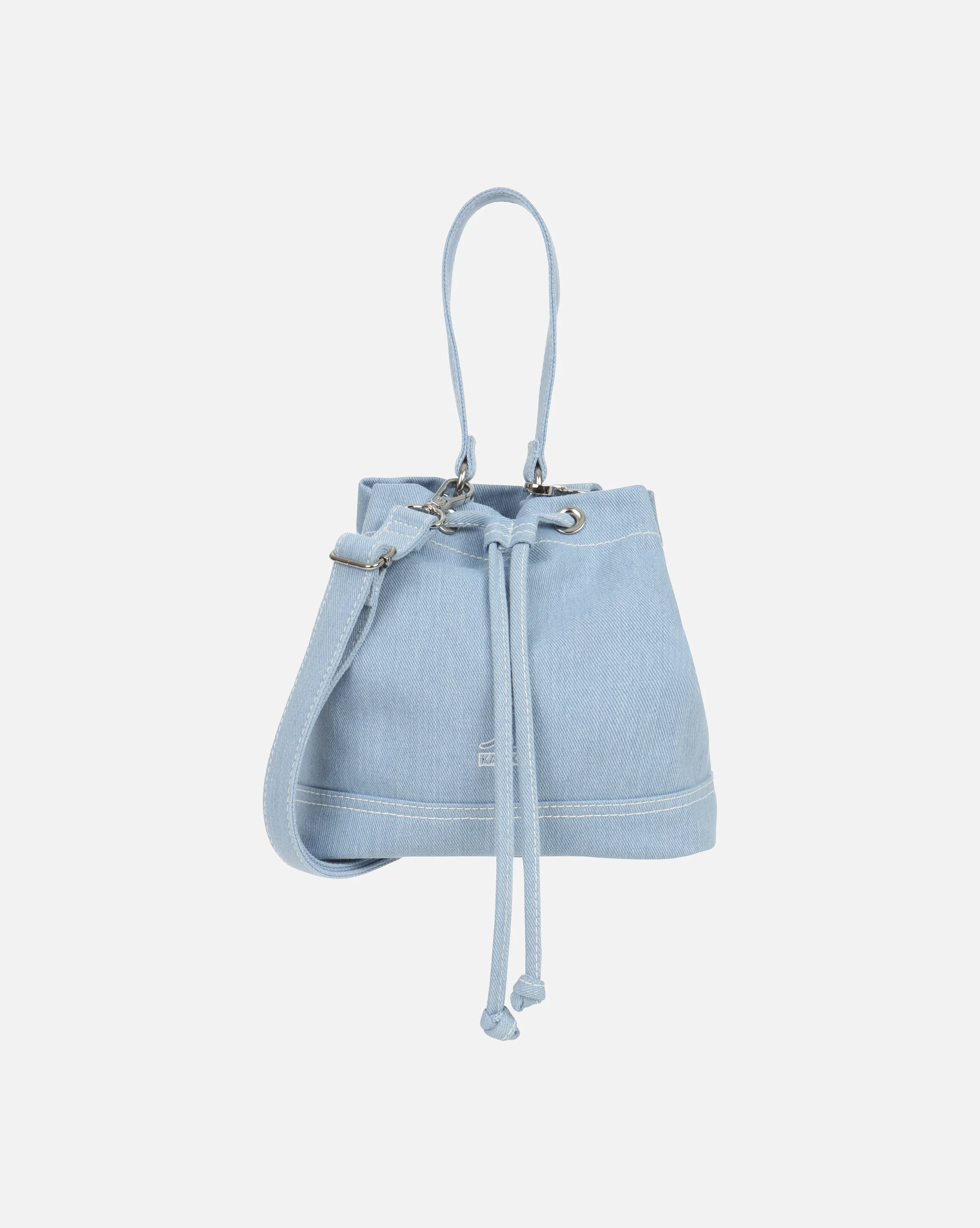Denim Bucket Bag