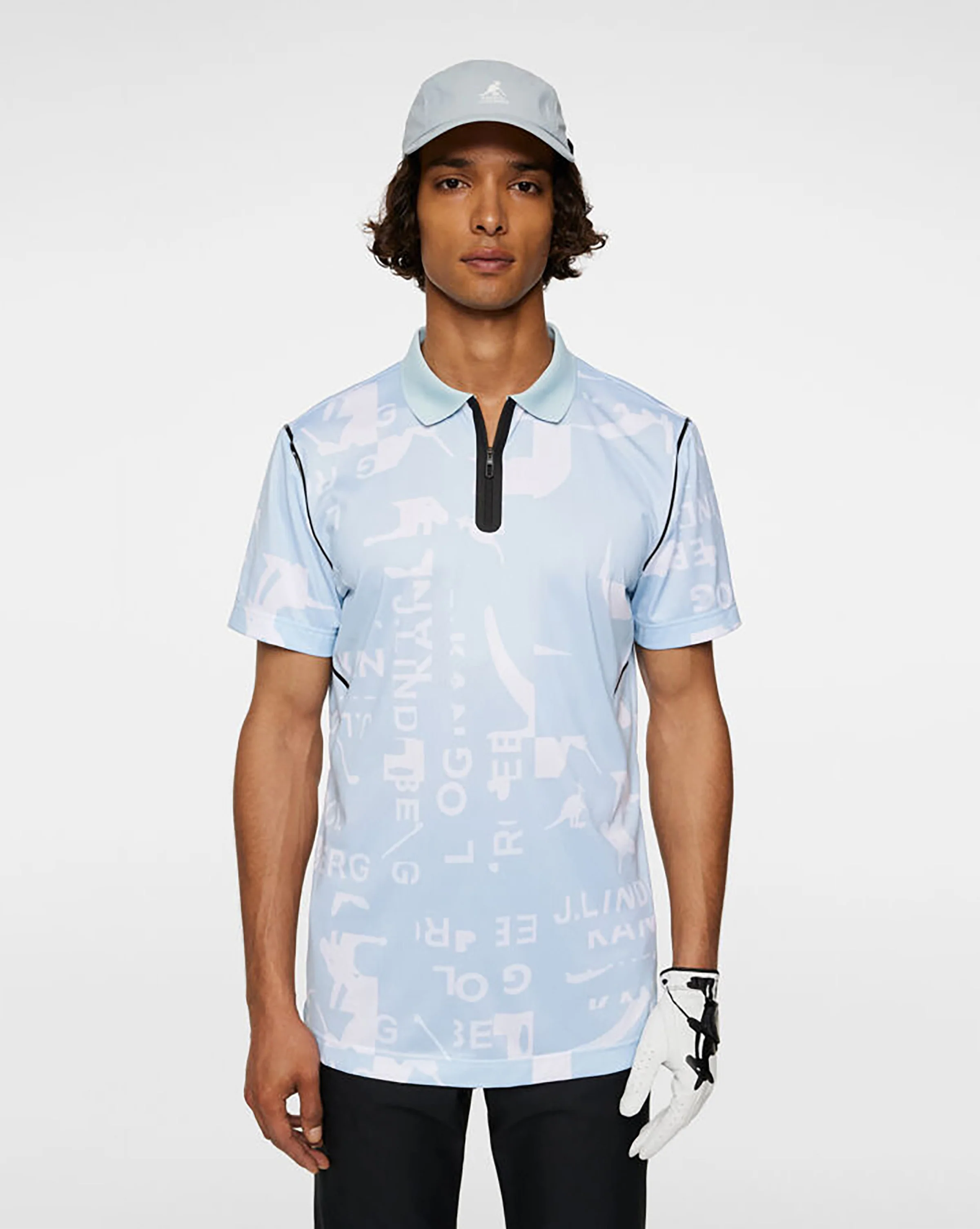 Kangol x J.Lindeberg Miro Print Polo