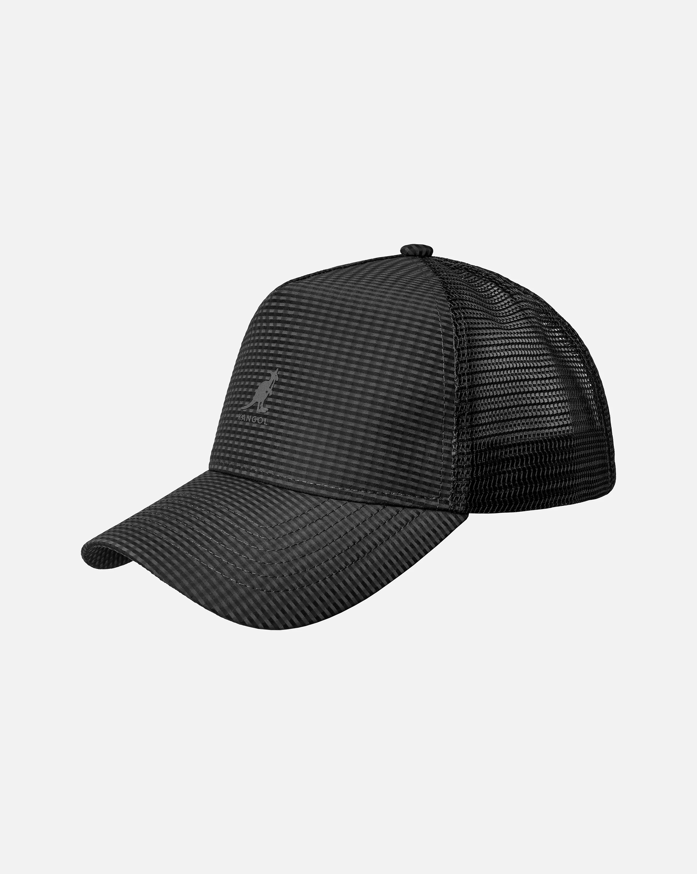 Seersucker Mesh Trucker