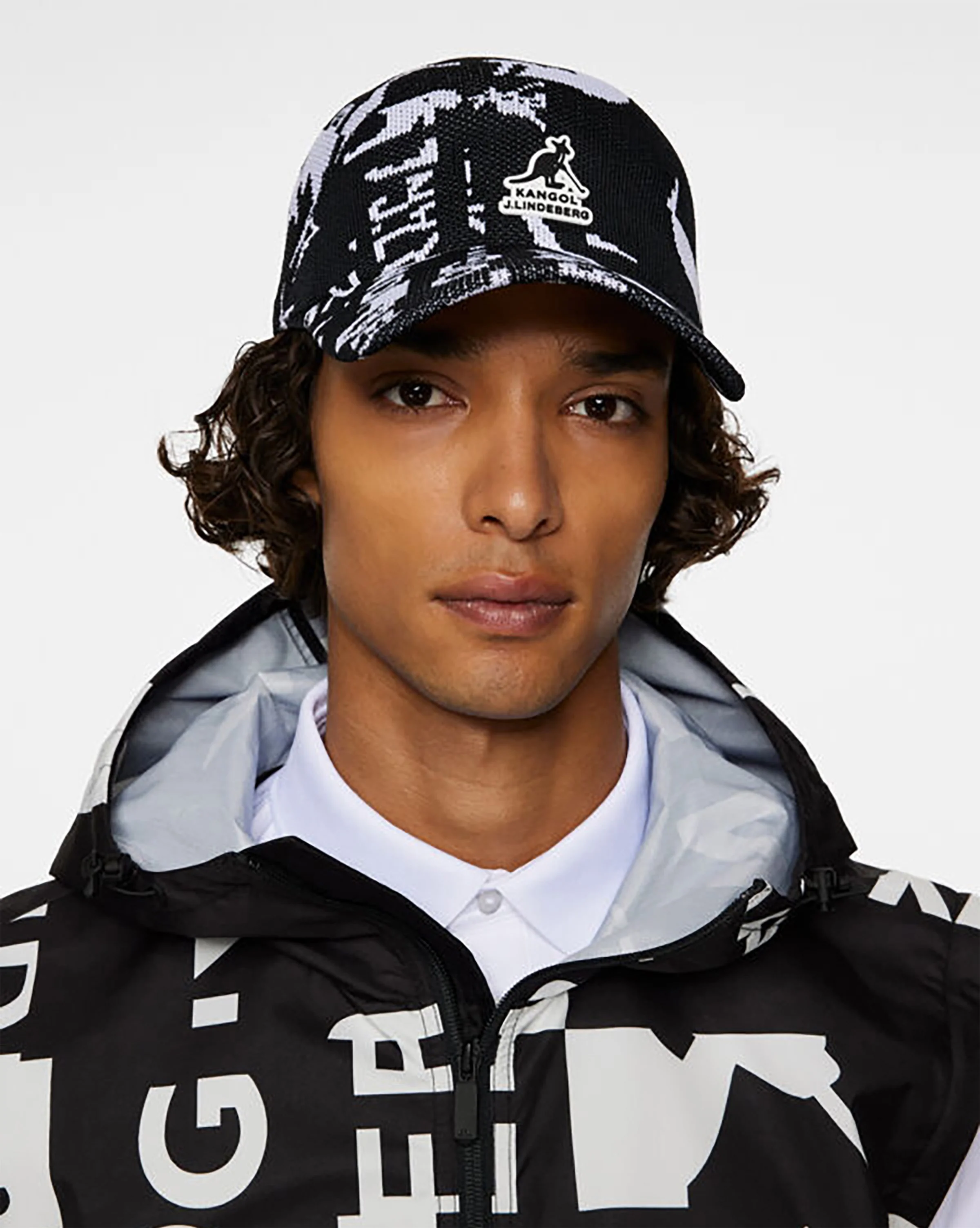 Kangol x J.Lindeberg Cooper Jacquard Adj Spacecap