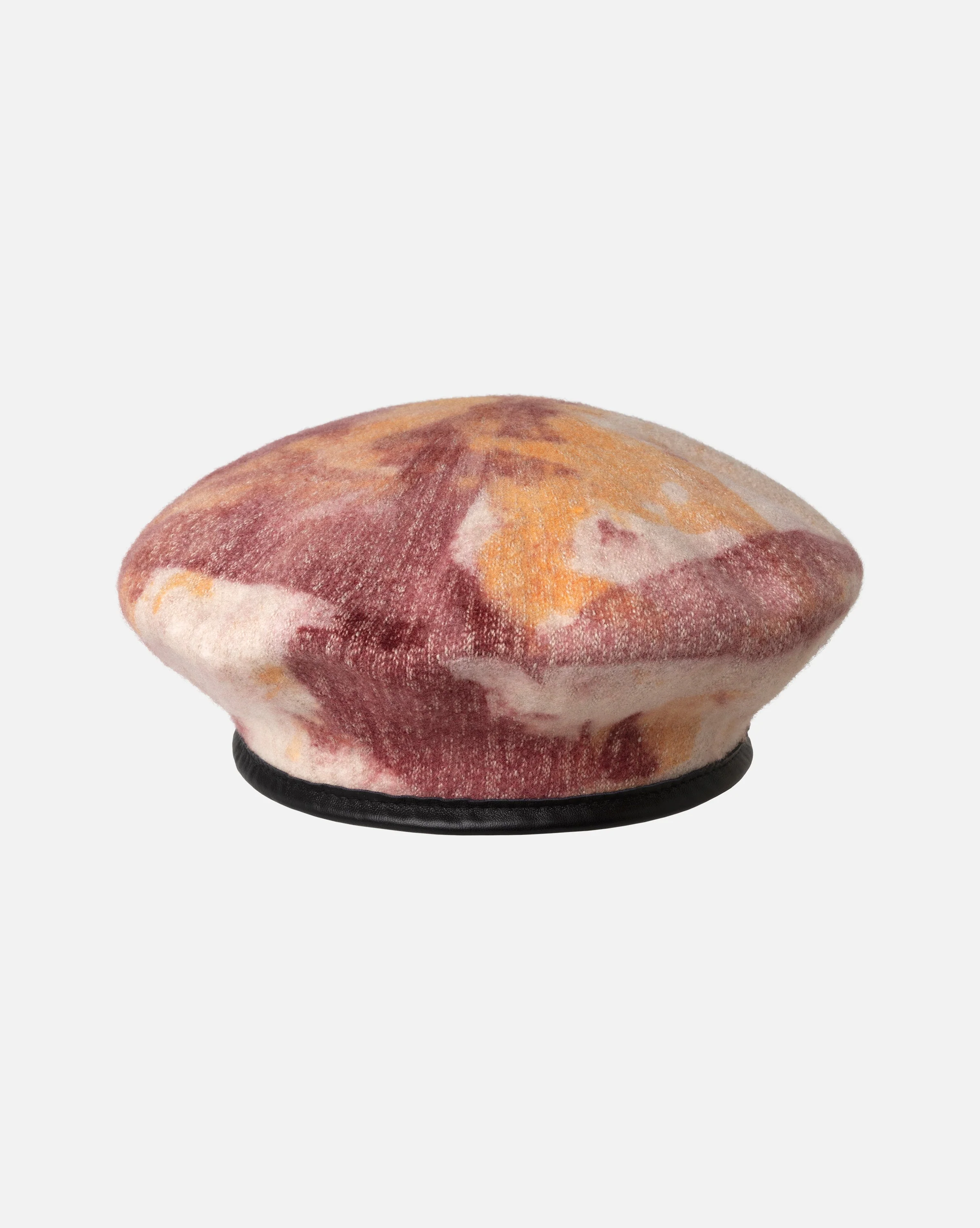 Heathered Tie Dye Beret