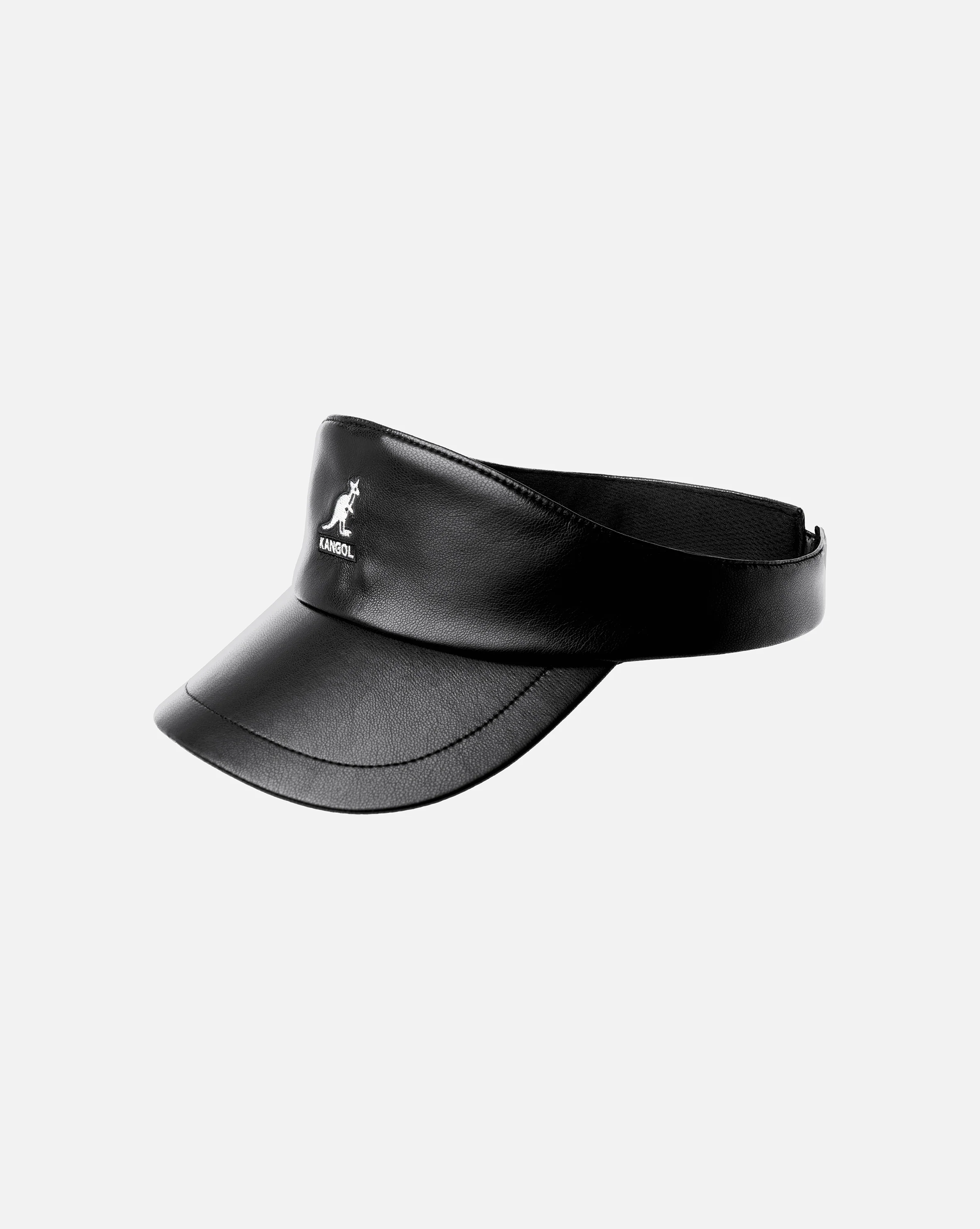 Kangol Faux Leather Visor