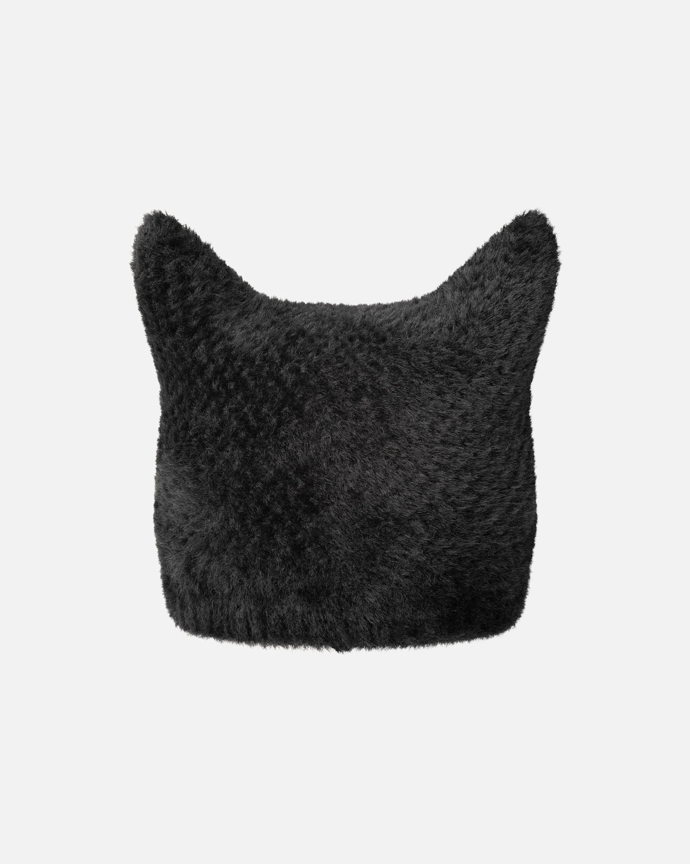 Faux Fur Pointed Beanie